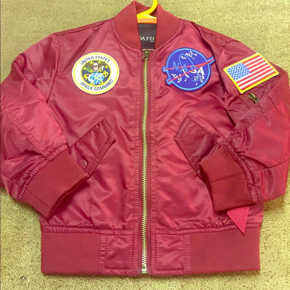 Custom Children light weight Bomber jacket